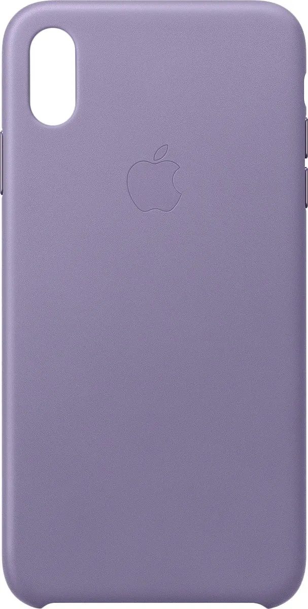 Apple iPhone Xs Max Leren Hoesje MVH02ZM/A - Paars