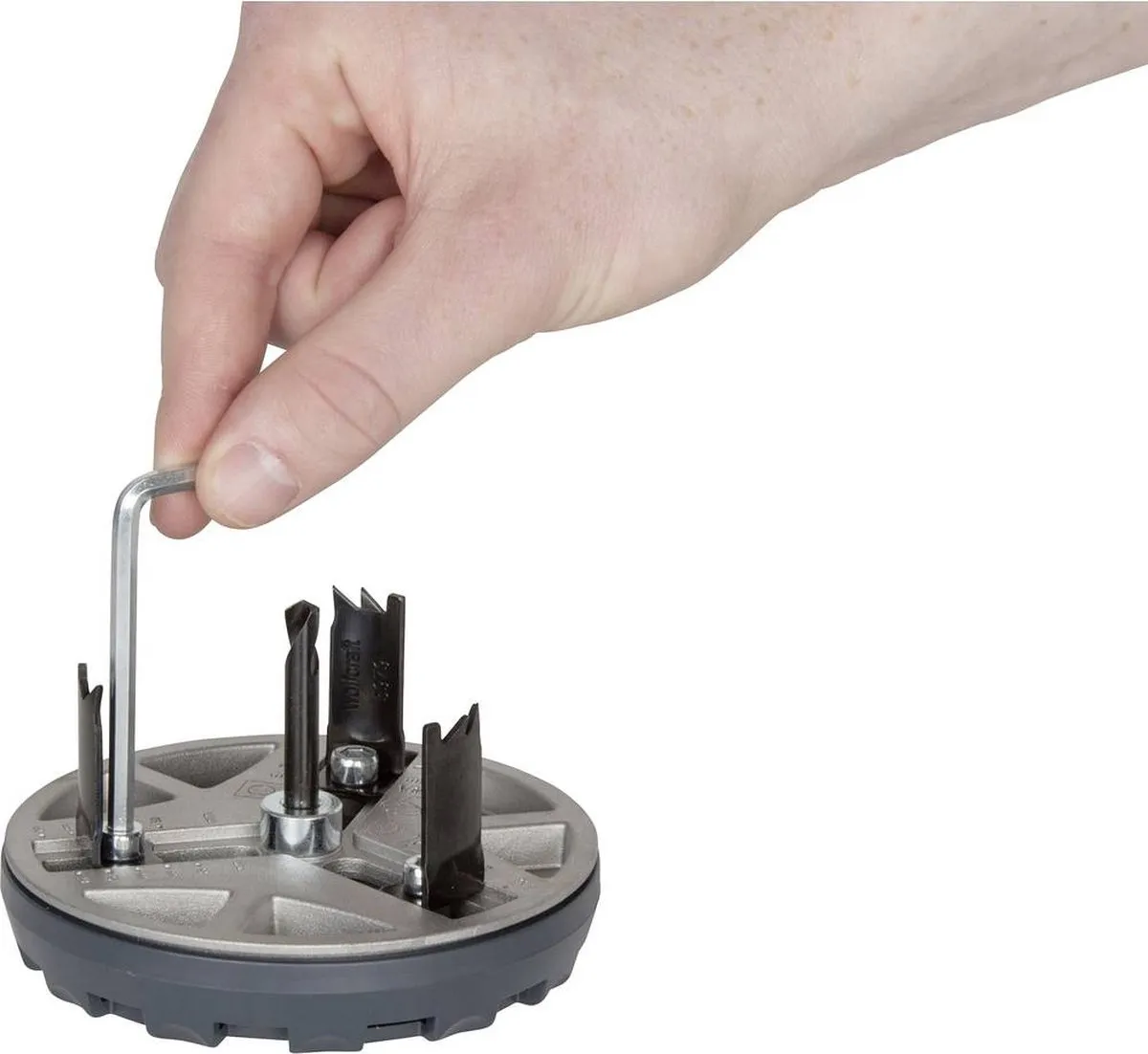 Wolfcraft Gatenzaag Verstelbaar 45-90mm - Metaal - 5977000