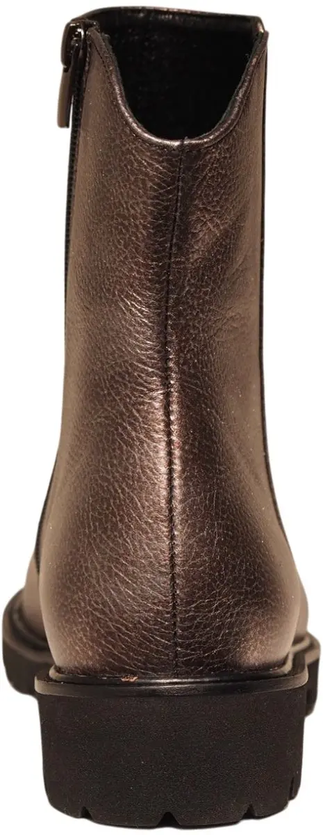 Footnotes Lara Enkellaarzen - Grijs Metallic - afbeelding 4 van 6