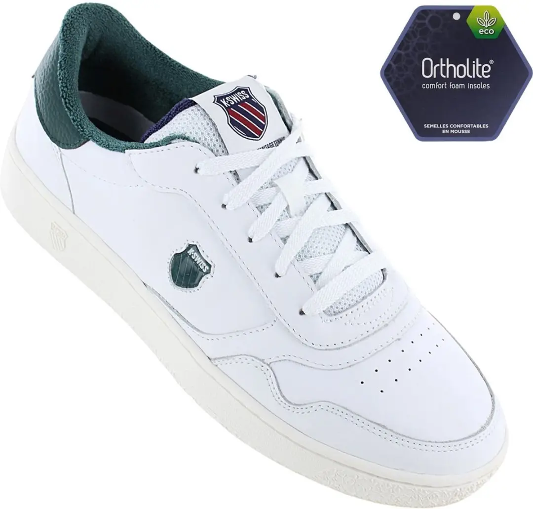 K-Swiss Slammshield II Heren Sneakers Wit - afbeelding 6 van 6