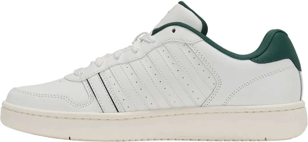 K-Swiss Court Palisades Low Sneaker - Wit-Groen - afbeelding 4 van 6