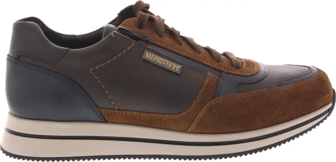 Heren Veterschoenen Mephisto Gilford Brown Bruin - Maat 10