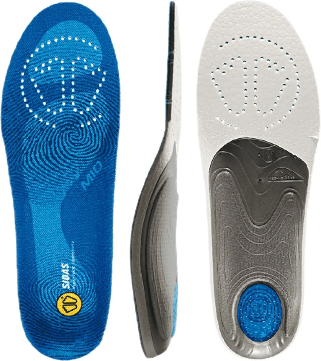 Sidas 3feet Mid Inlegzool Blauw - afbeelding 2 van 6