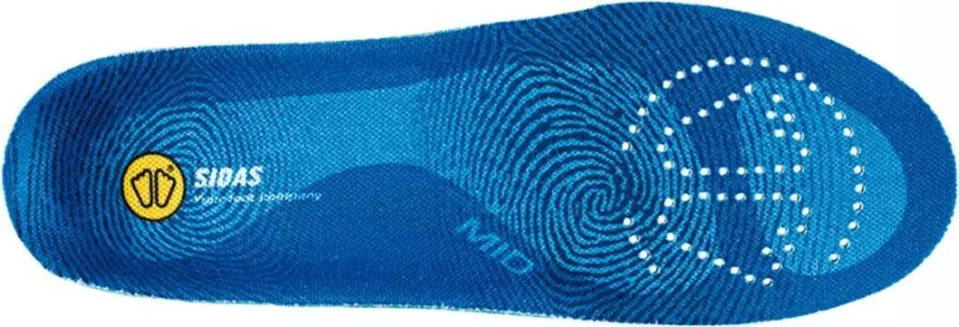 Sidas 3feet Mid Inlegzool Blauw - afbeelding 4 van 6