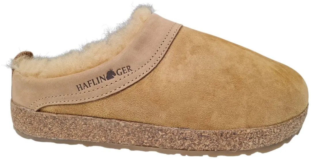 Haflinger Snowbird Beige Pantoffels Dames
