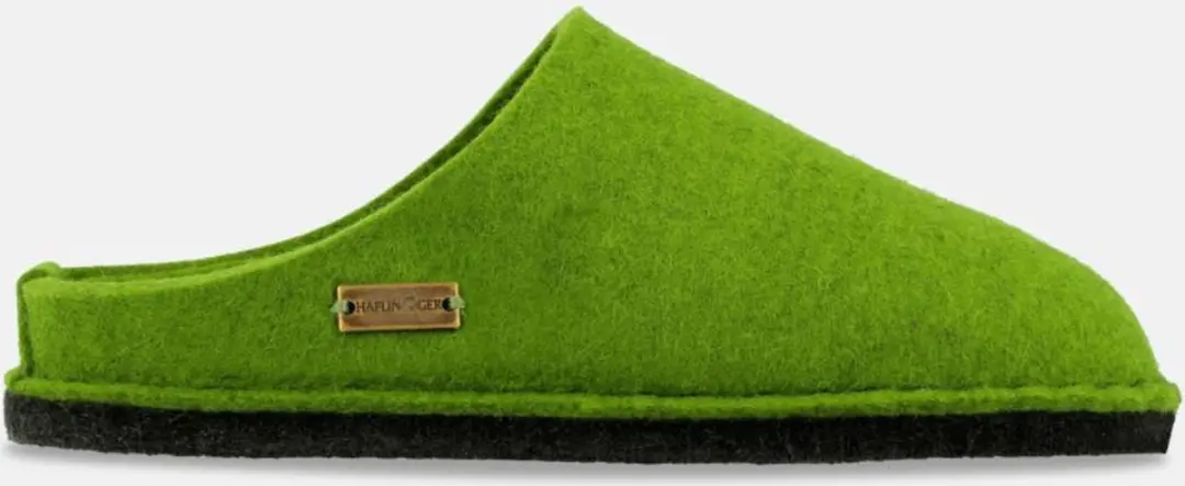 Haflinger Flair Soft pantoffels Grasgroen, maat 38