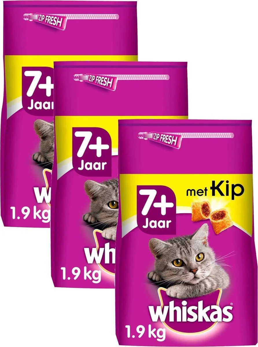 Whiskas Brokjes Senior Kip