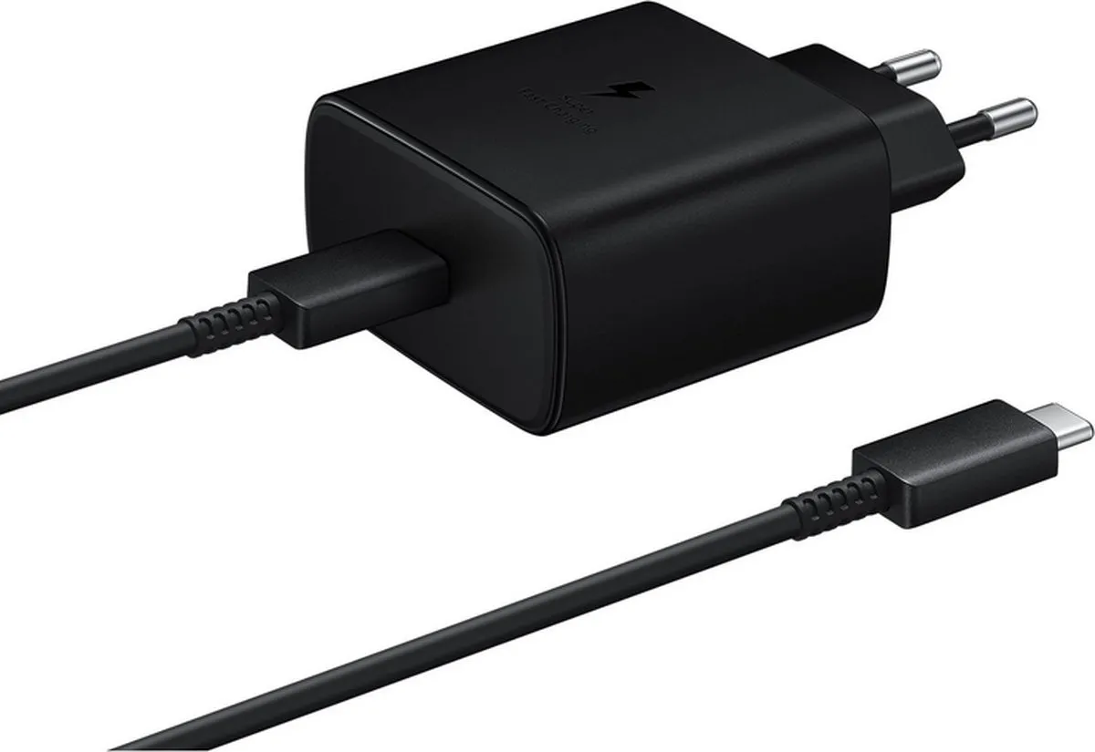 Samsung EP-T4510XBEGEU USB-C Oplader 45W - 1.8m - Zwart