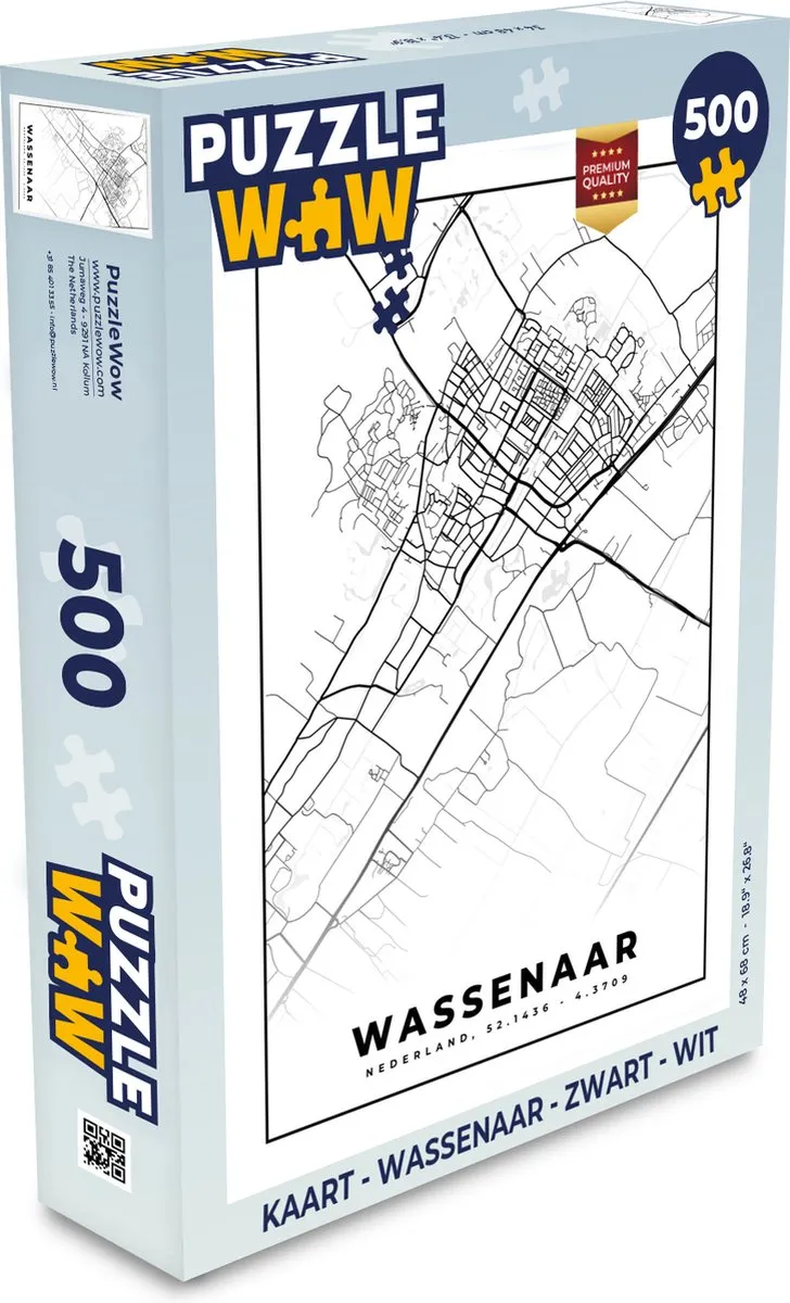 PuzzleWow Wassenaar Legpuzzel 500 Stuks