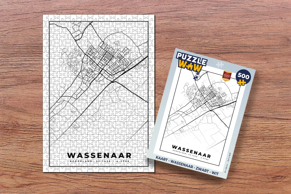 PuzzleWow Wassenaar Legpuzzel 500 Stuks - Multicolor