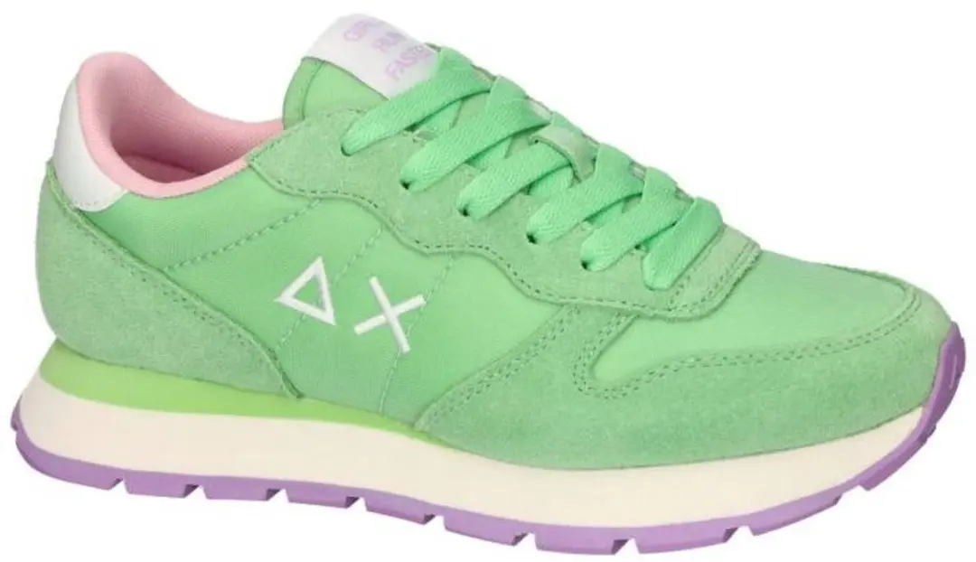 Sun68 -Dames - groen licht - sneakers - maat 39 - afbeelding 2 van 6