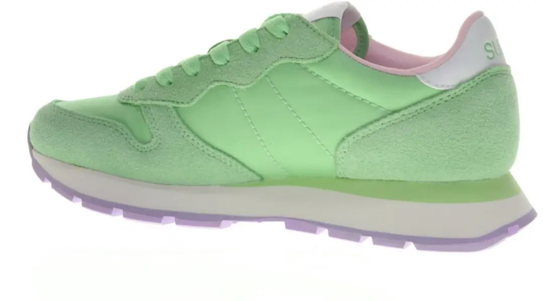 Sun68 -Dames - groen licht - sneakers - maat 39 - afbeelding 4 van 6