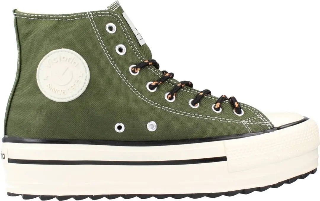 Hoge sneakers met veters