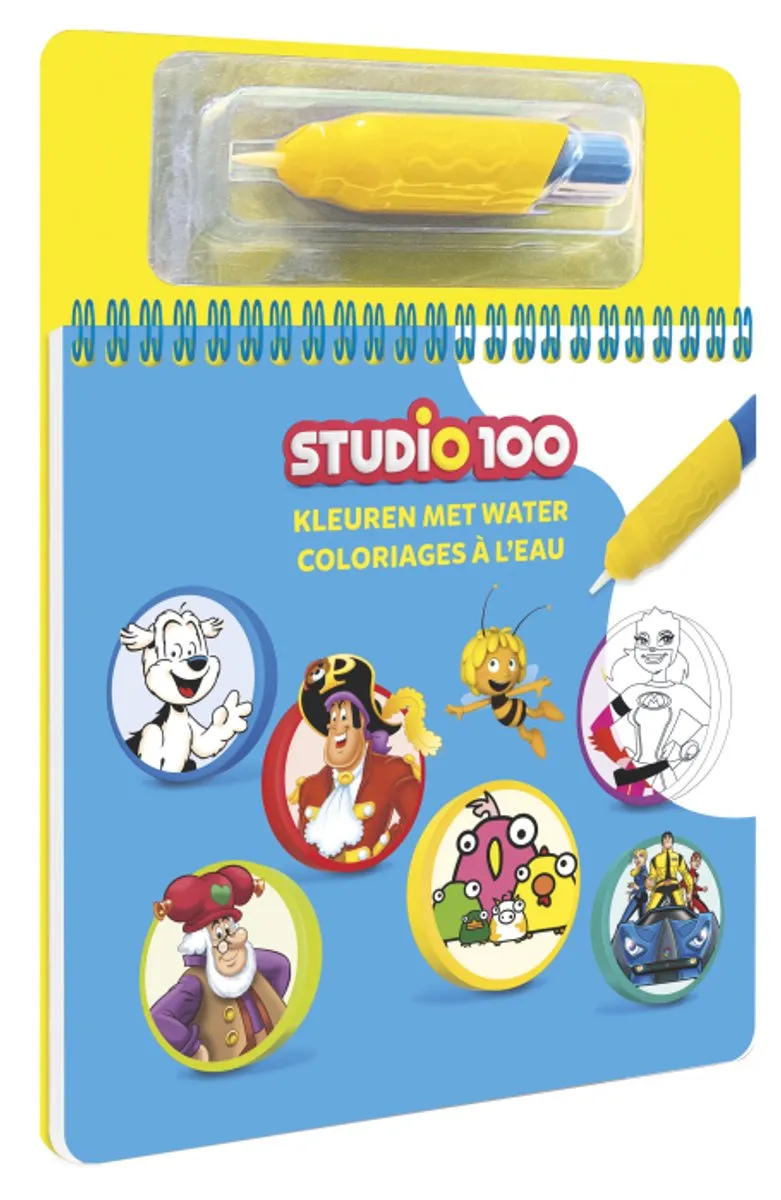 Studio 100 Kleurboek Waterverf