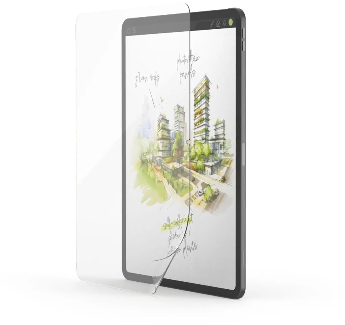 Hama Feels Like Paper Displaybescherming iPad Air 13"