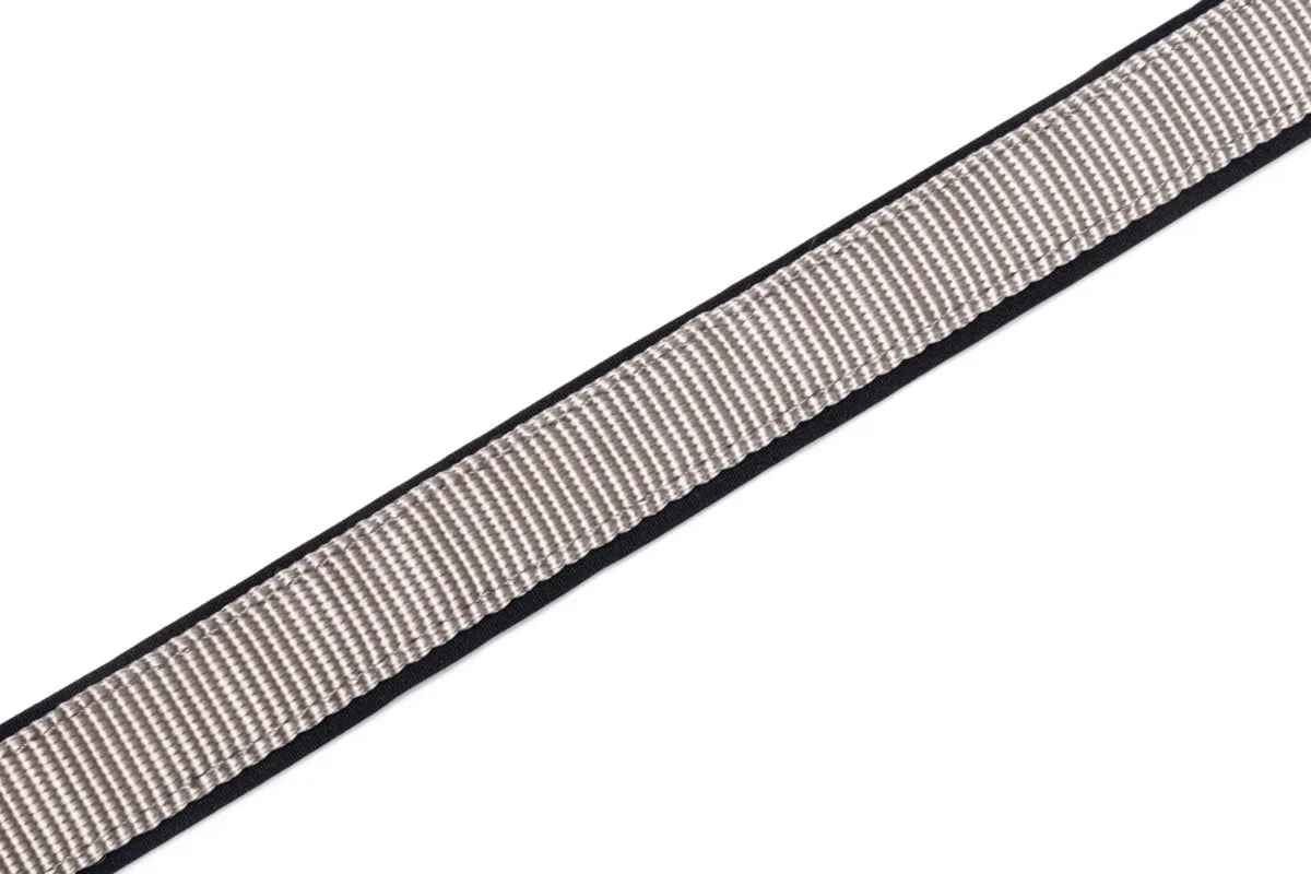 Beeztees Parinca Premium Hondenriem - Lichtgrijs 120cm x 20mm