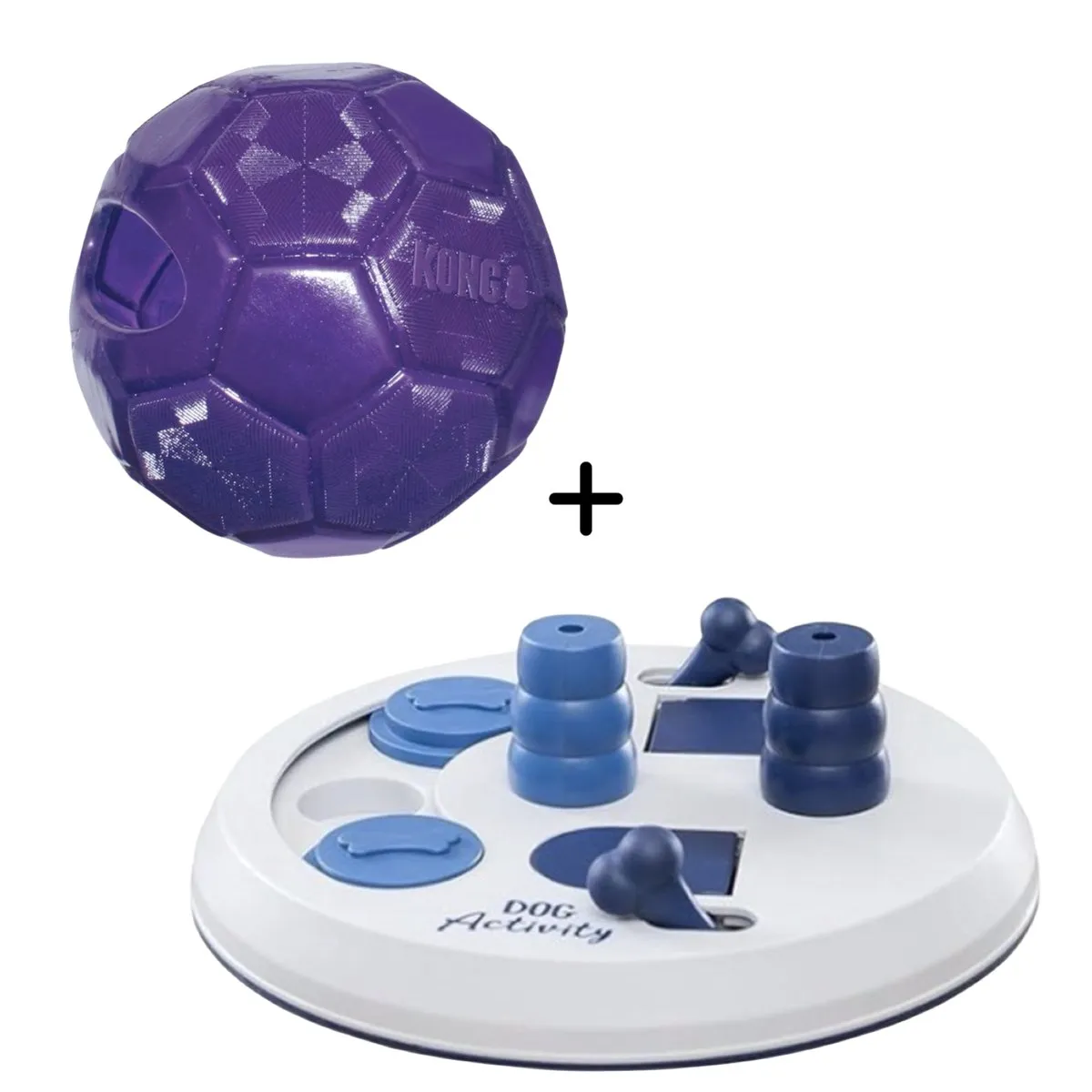 KONG Trixie Dog Activity Flip Board + Flexball