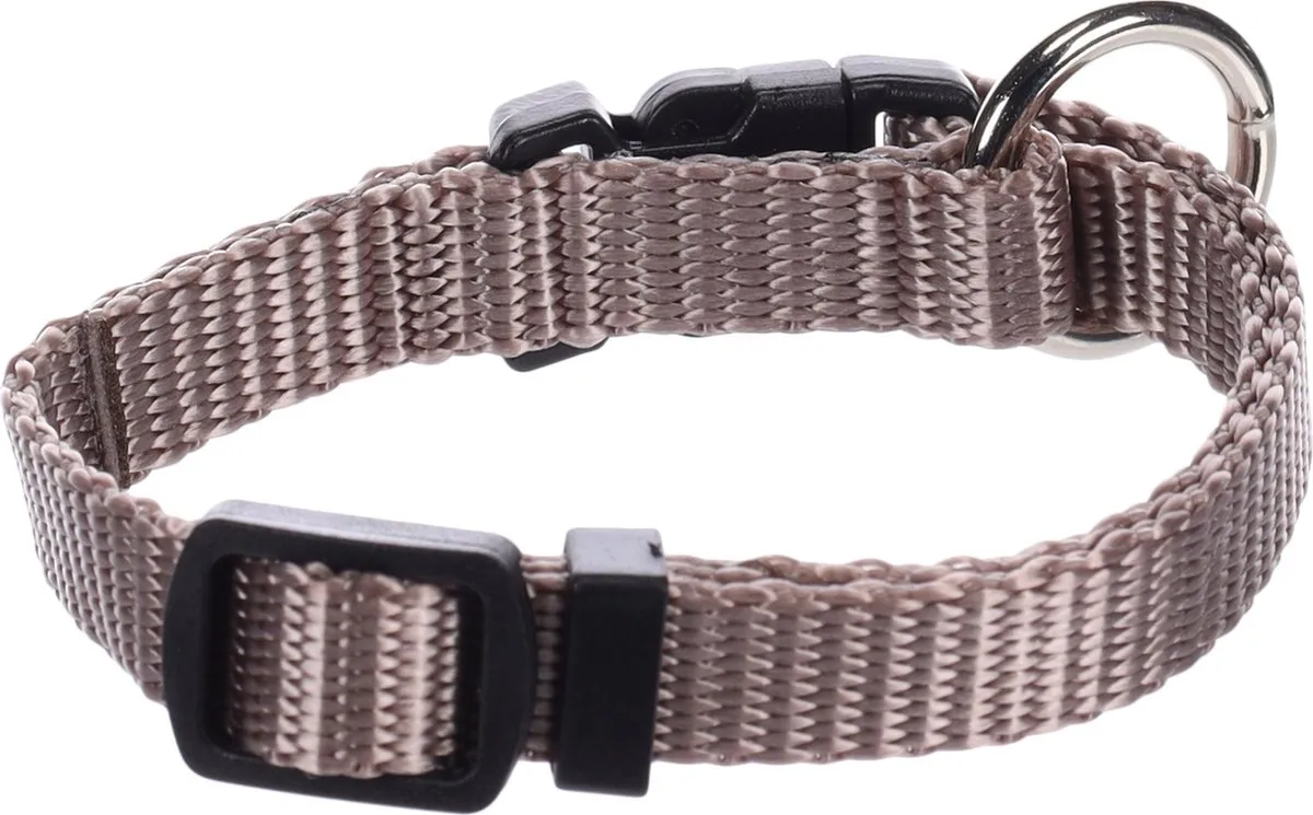 Flamingo Ziggi Halsband Honden XXS 15-25cm Taupe