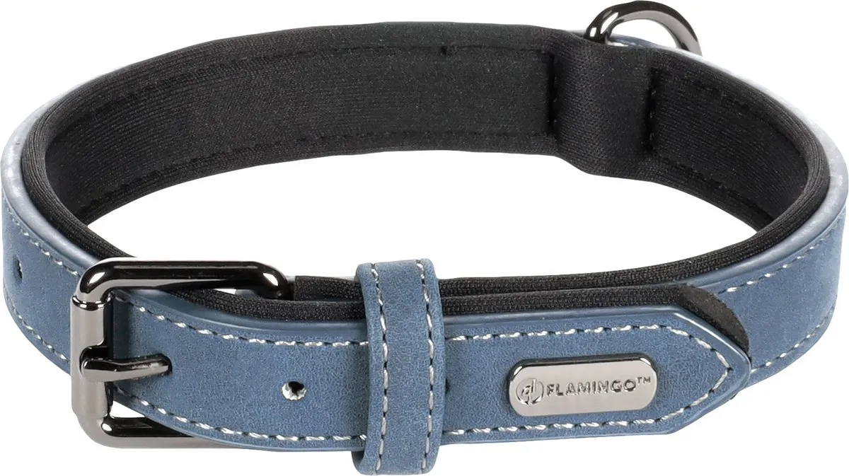 Flamingo Delu Halsband Blauw