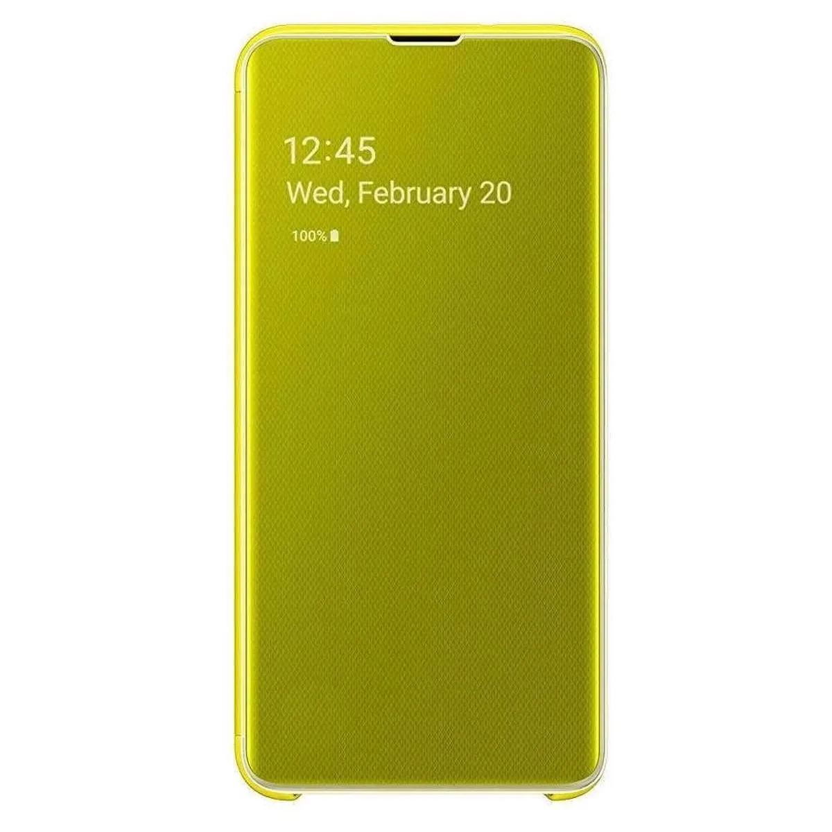 Samsung Clear View Cover Geel