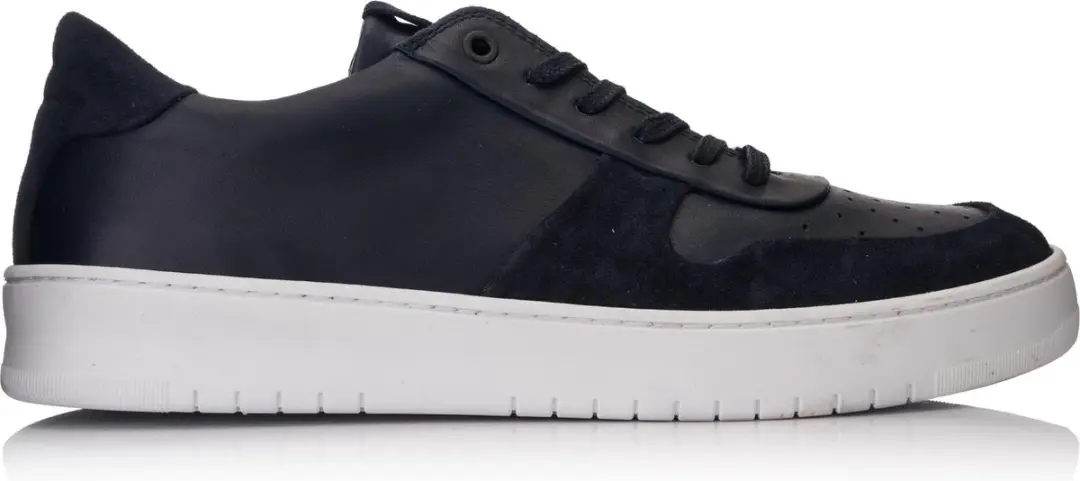 Hinson bennet sonder low sneakers heren navy leer