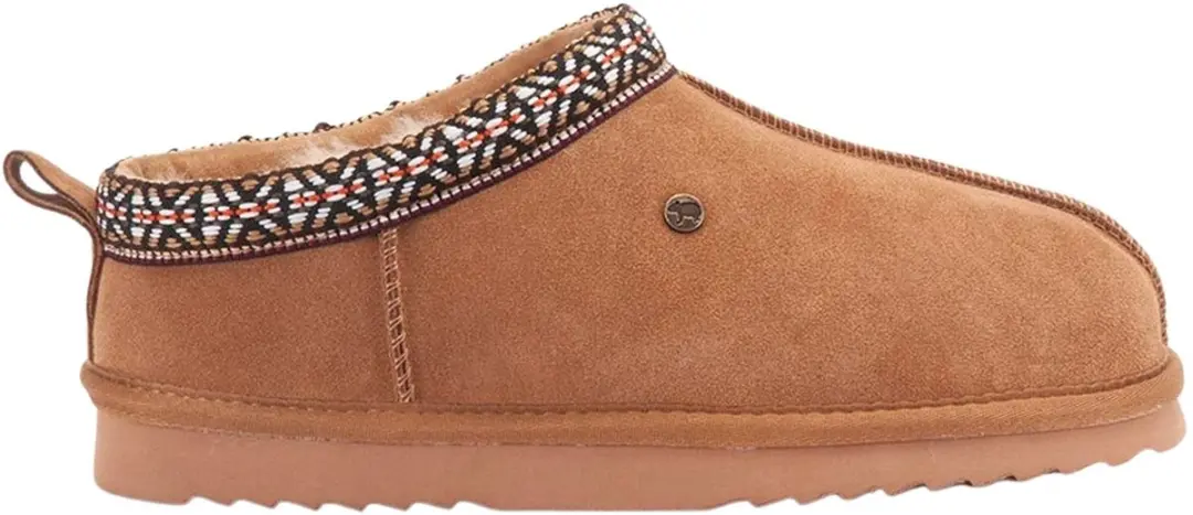 Warmbat Kynuna Suede Tape Dames Sloffen