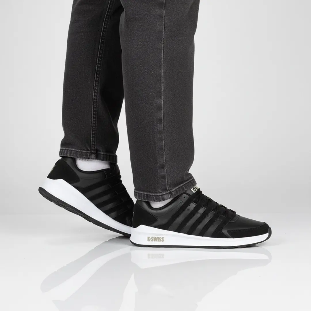 K-Swiss Vista Trainer Heren Sneakers - Zwart 45 - afbeelding 2 van 6
