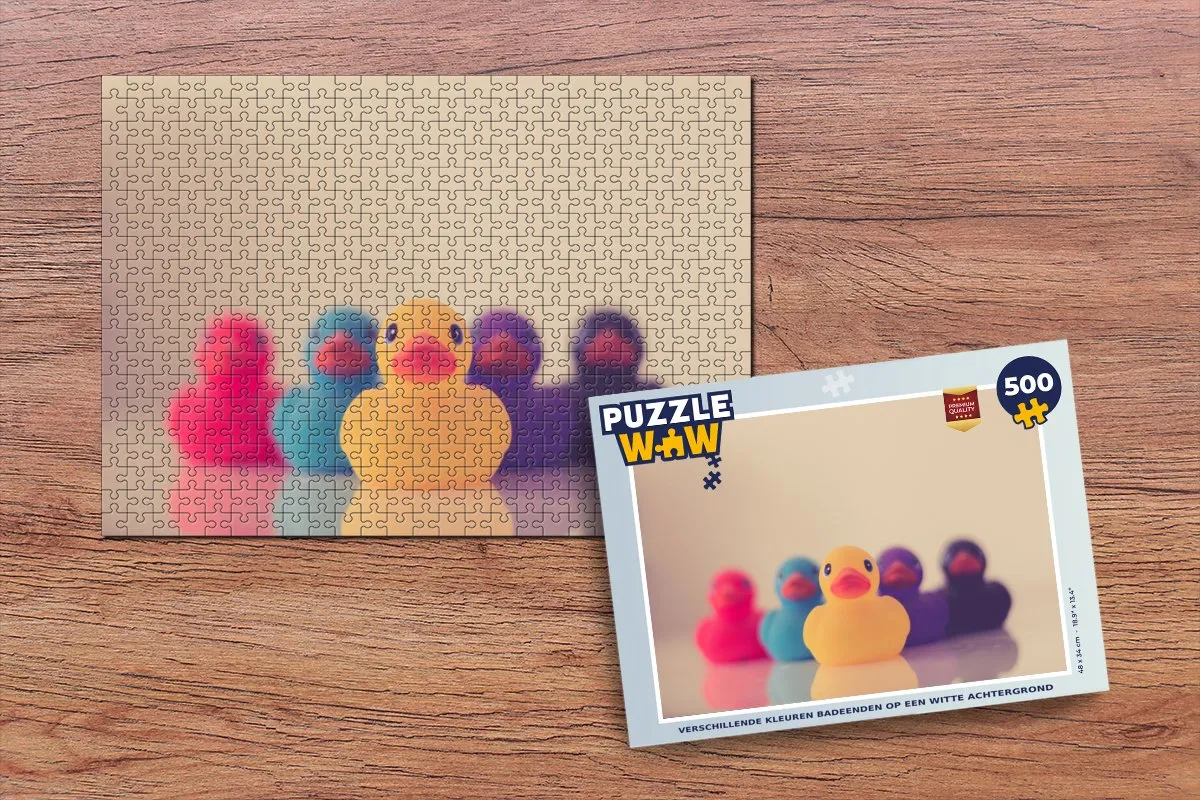 PuzzleWow Badeenden Legpuzzel 500 Stuks