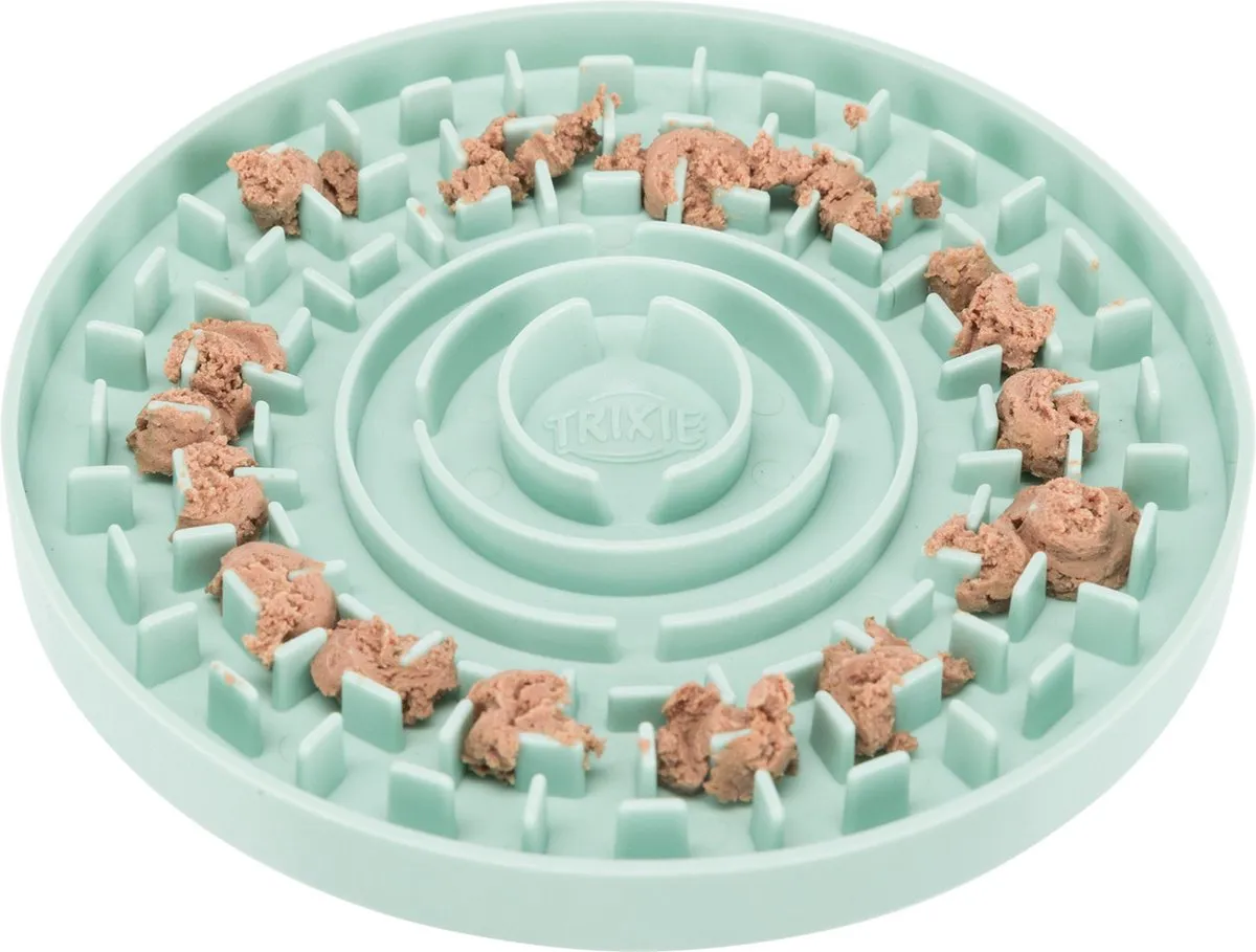 Trixie Likplaat Mintgroen 15cm