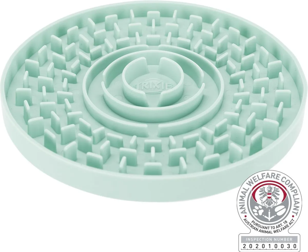 Trixie Likplaat Mintgroen 15cm
