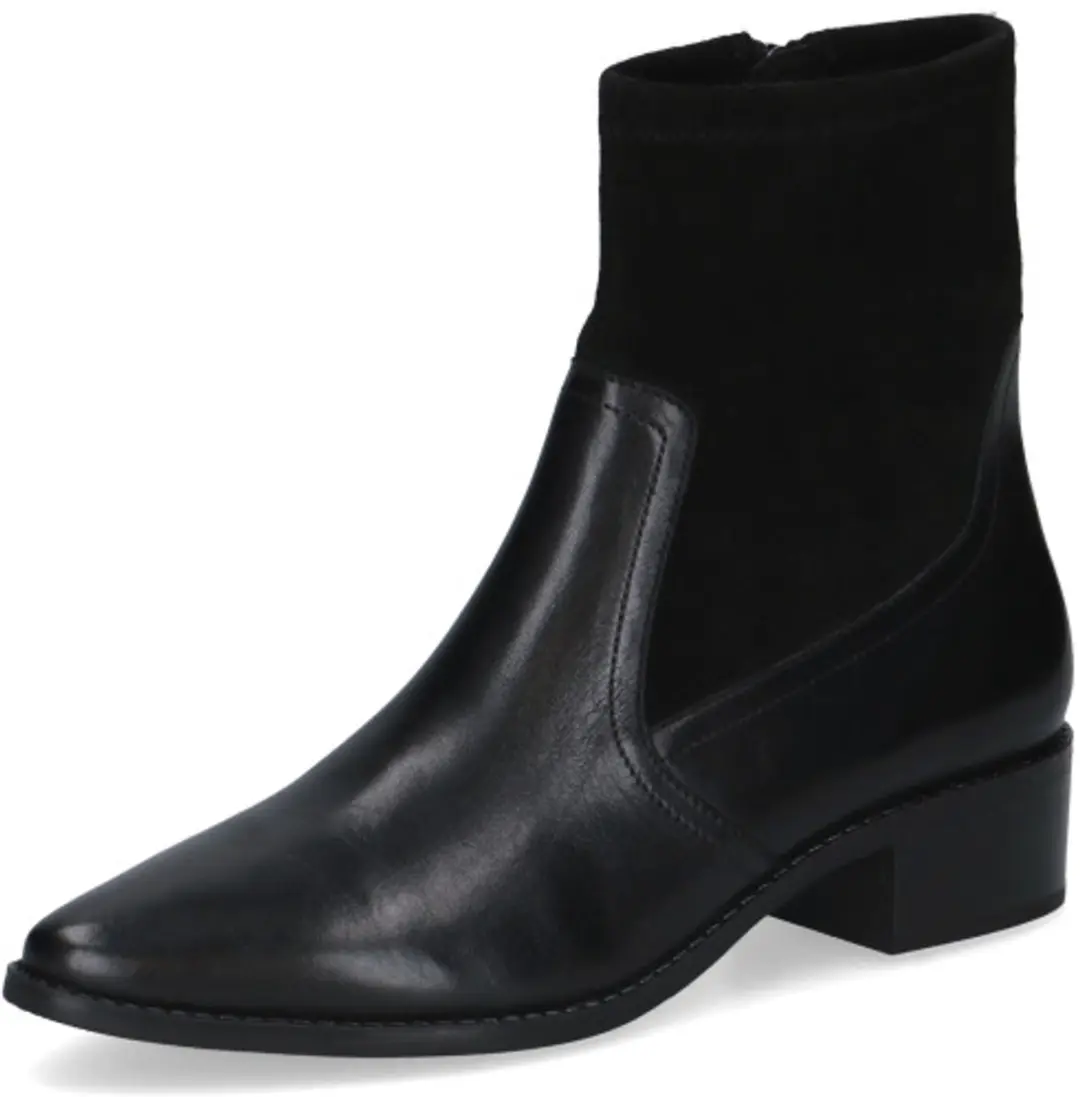 Caprice art. 9-25312-47 019 zwart enkellaars met rits - afbeelding 3 van 6