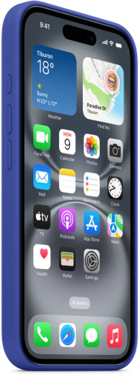 Apple iPhone 16 Plus Silicone Backcover - Ultramarine MYYF3ZM/A - afbeelding 6 van 6