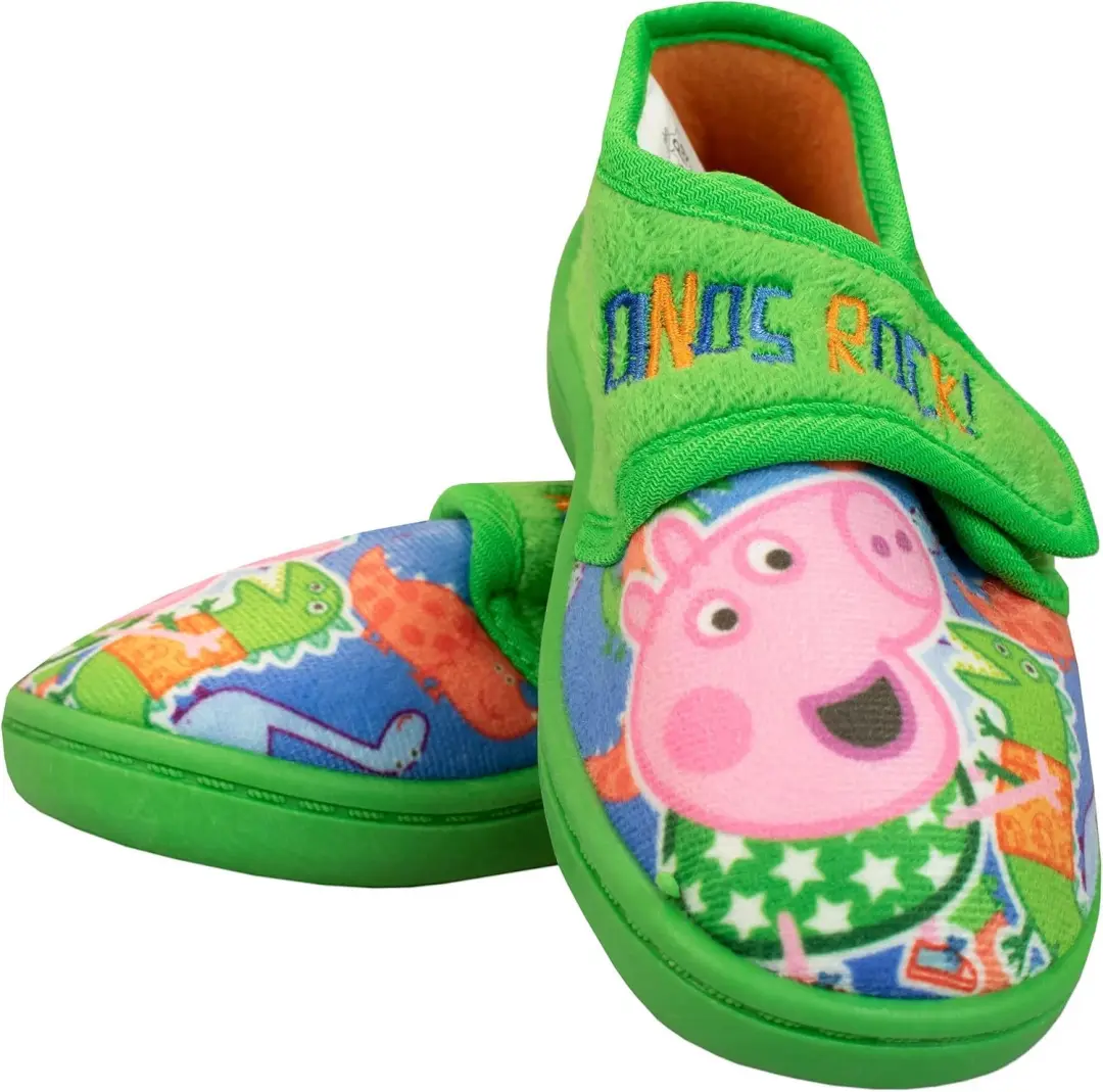 Peppa Pig George Dino Pantoffels voor Jongens
