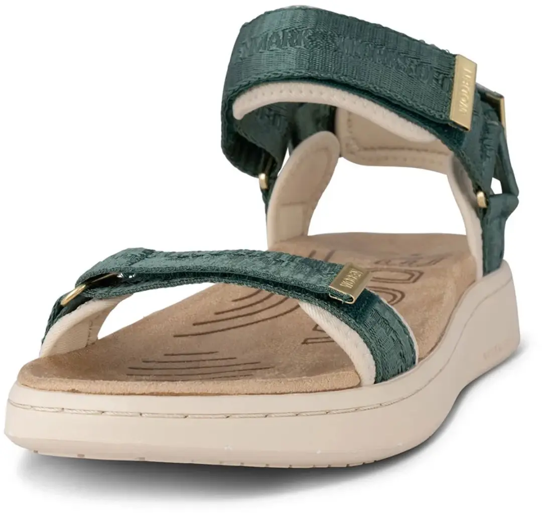 Woden Line Heritage Sandalen Groen EU 36 Vrouw