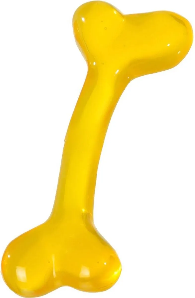 Flamingo Hondenspeelgoed Bot - Geel