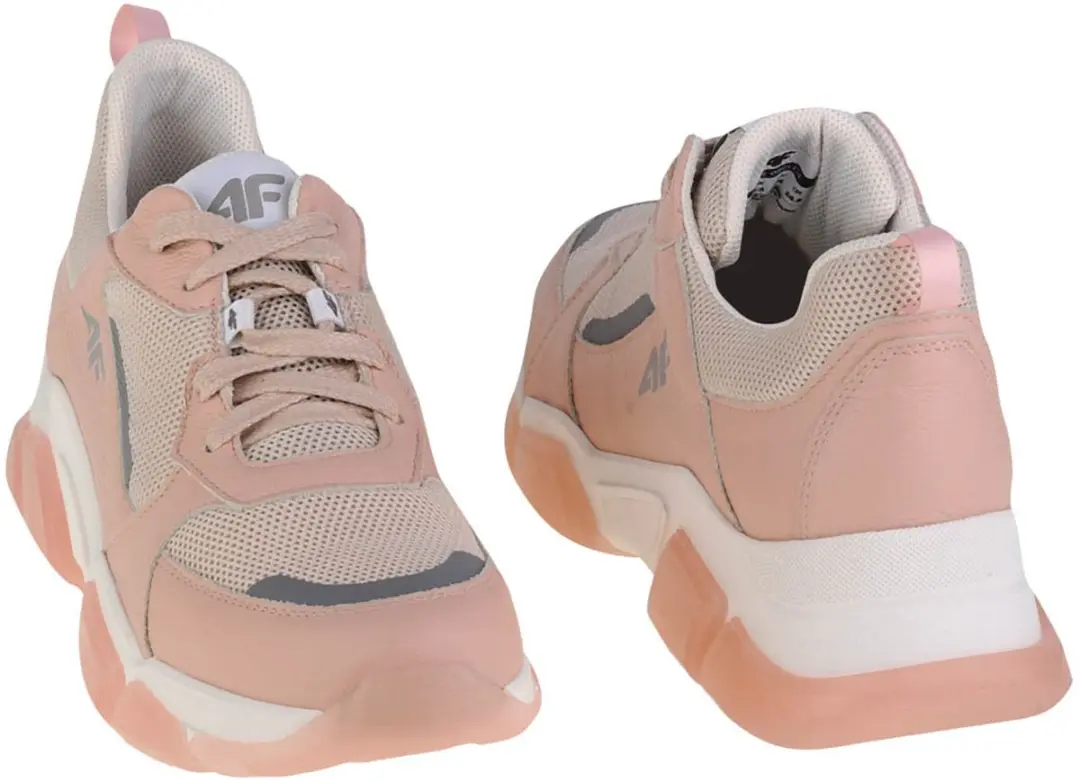 4F Wmn's Casual Sneakers H4L-OBDL254-56S - Roze 40 - afbeelding 5 van 5