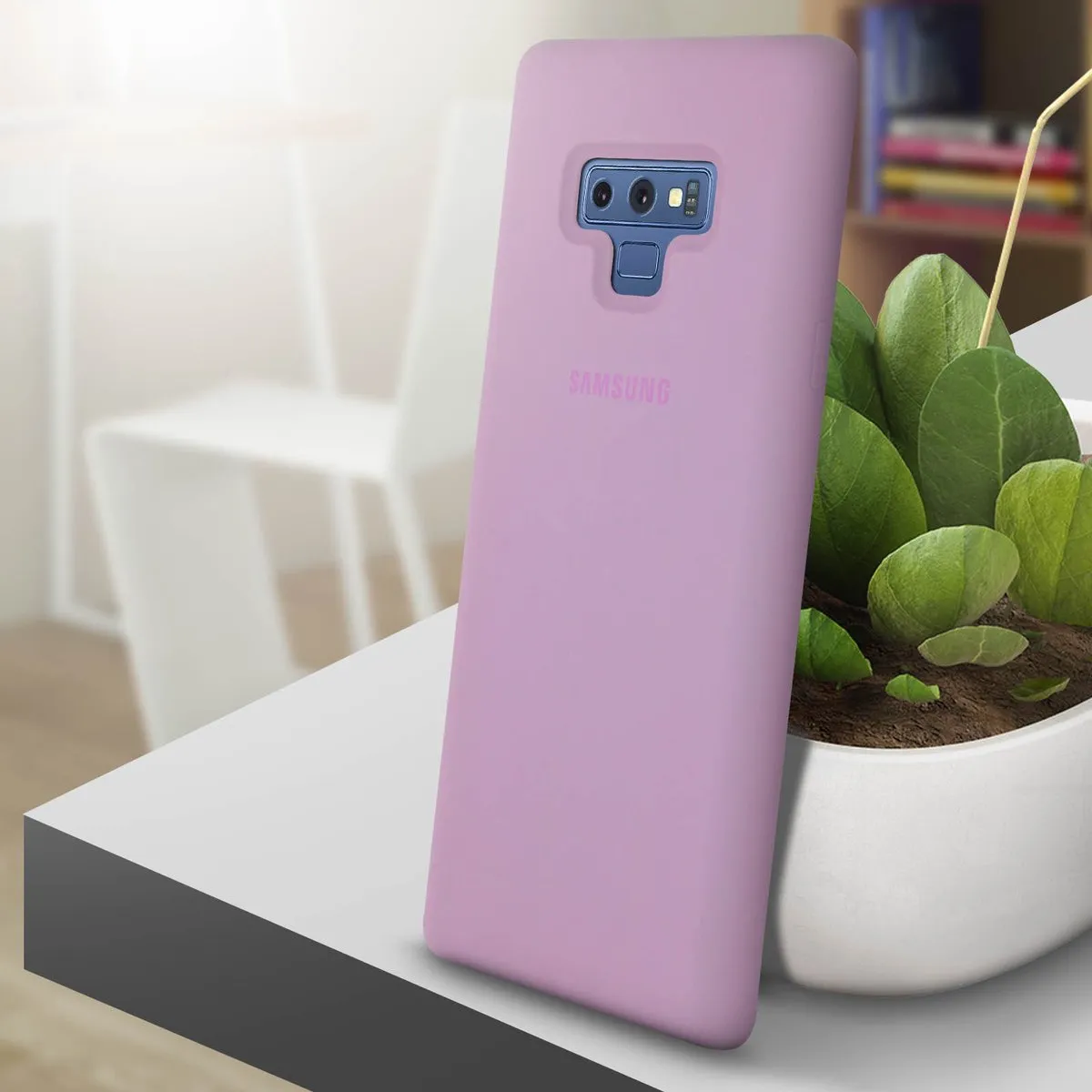 Samsung Silicone Hoesje N960 Galaxy Note 9 - Paars - MPN 8801643334888 - afbeelding 6 van 6