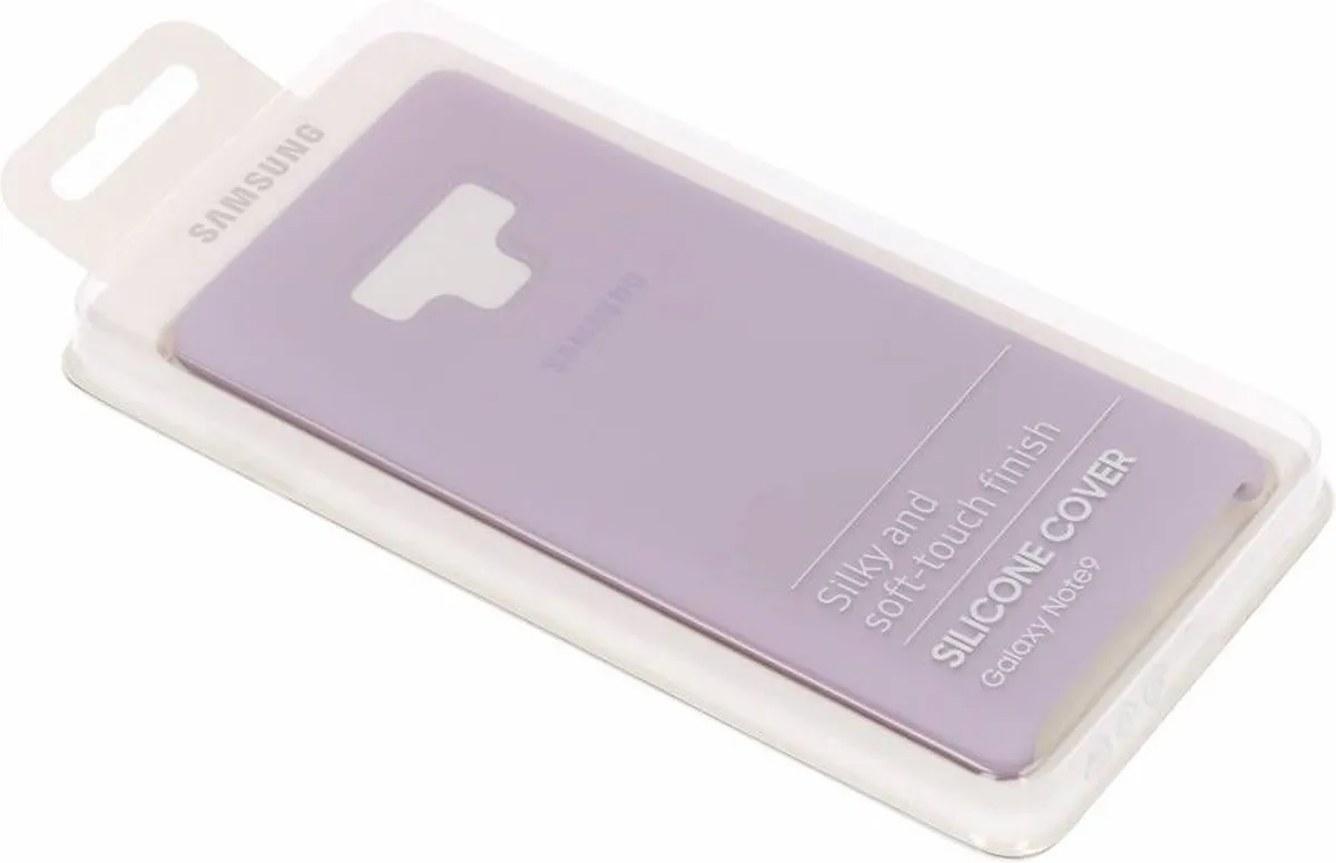 Samsung Silicone Hoesje N960 Galaxy Note 9 - Paars - MPN 8801643334888