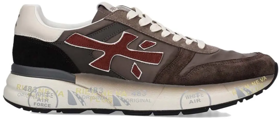 Premiata Mick Sneakers Bruin 41 - afbeelding 3 van 6