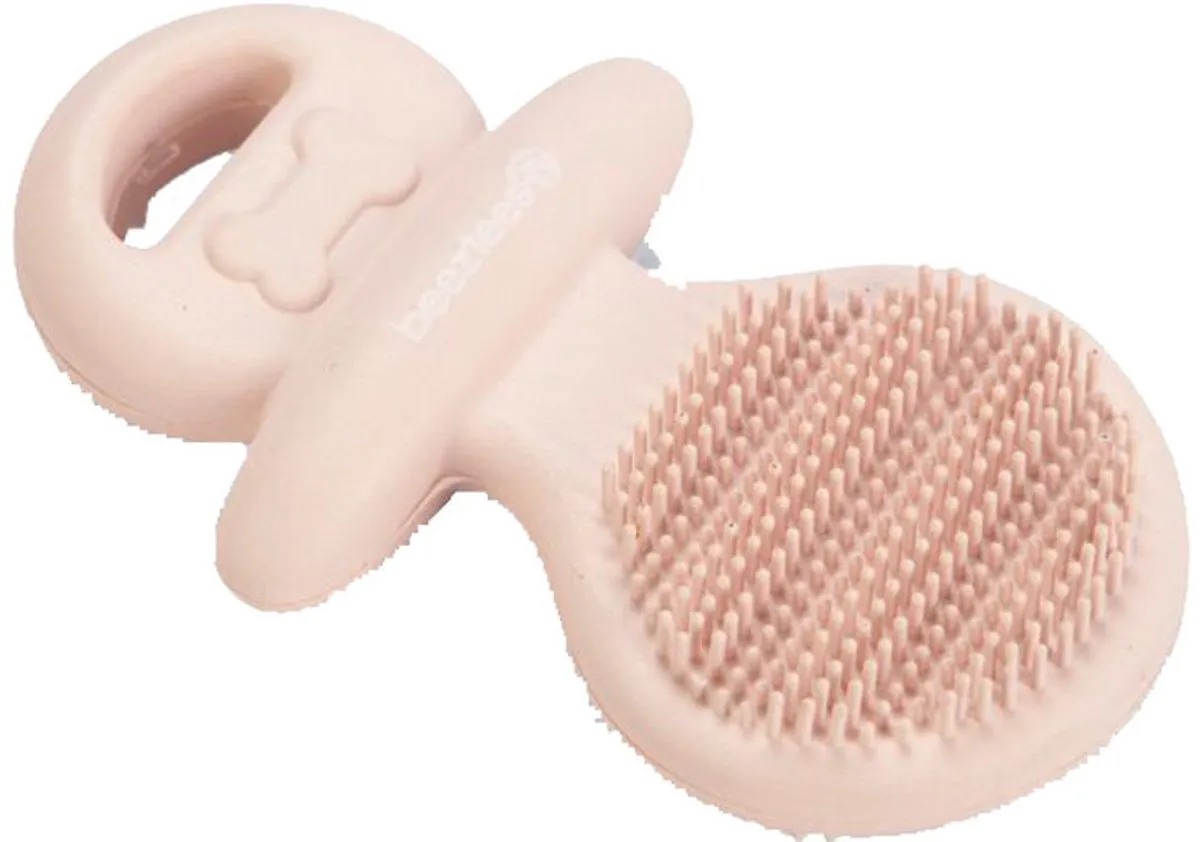 Beeztees Puppy Rubber Dental Fopspeen - Roze