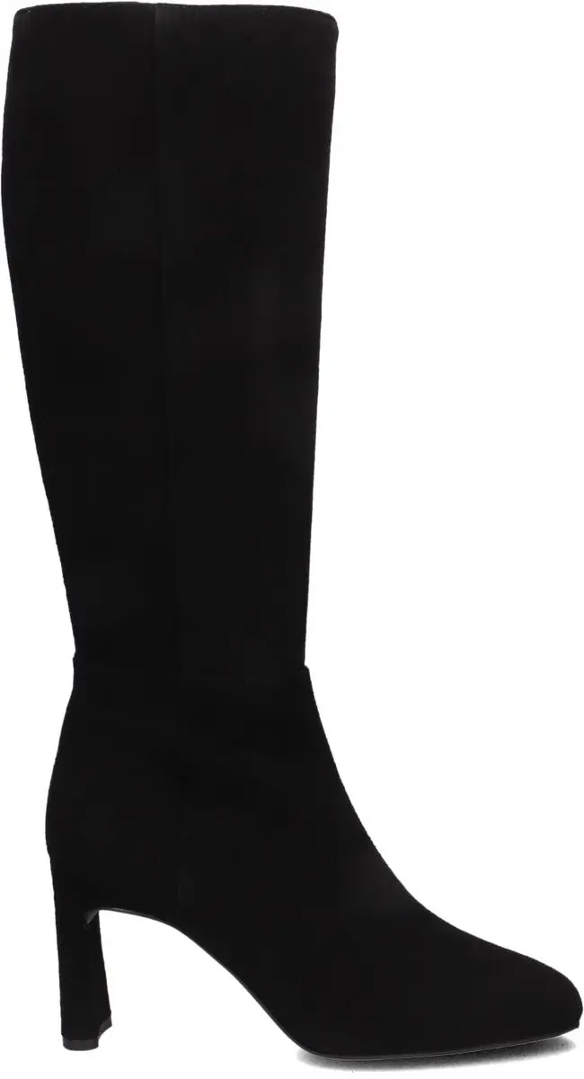 Unisa Wolcot Enkellaarsjes - Enkelboots met rits - Dames - Zwart - Maat 35
