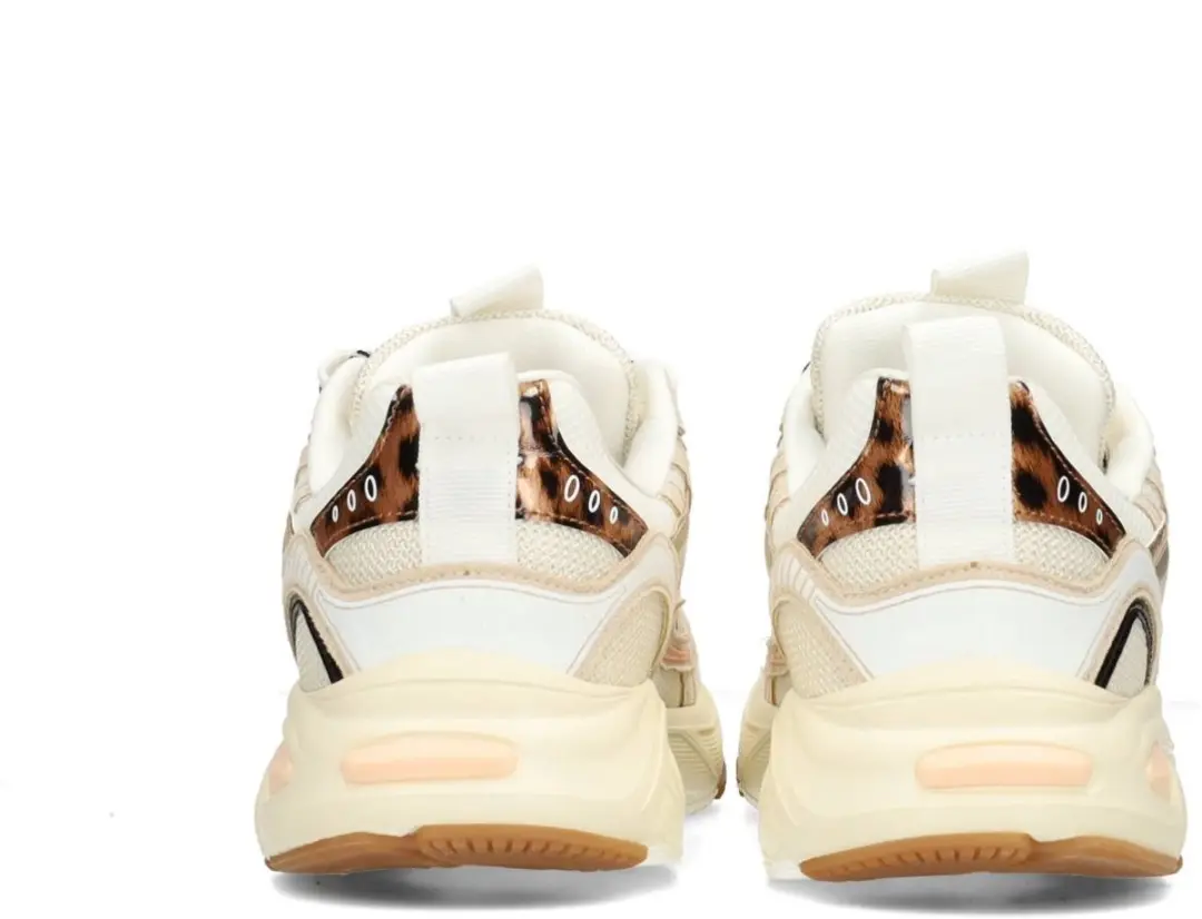 POSH by Poelman HARPER Dames Sneakers - Wit/gouden - afbeelding 6 van 6