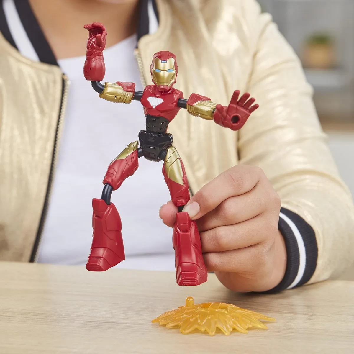 Marvel Rider Iron Man Avengers Speelfiguur 15cm - 5010993792078 - afbeelding 6 van 6