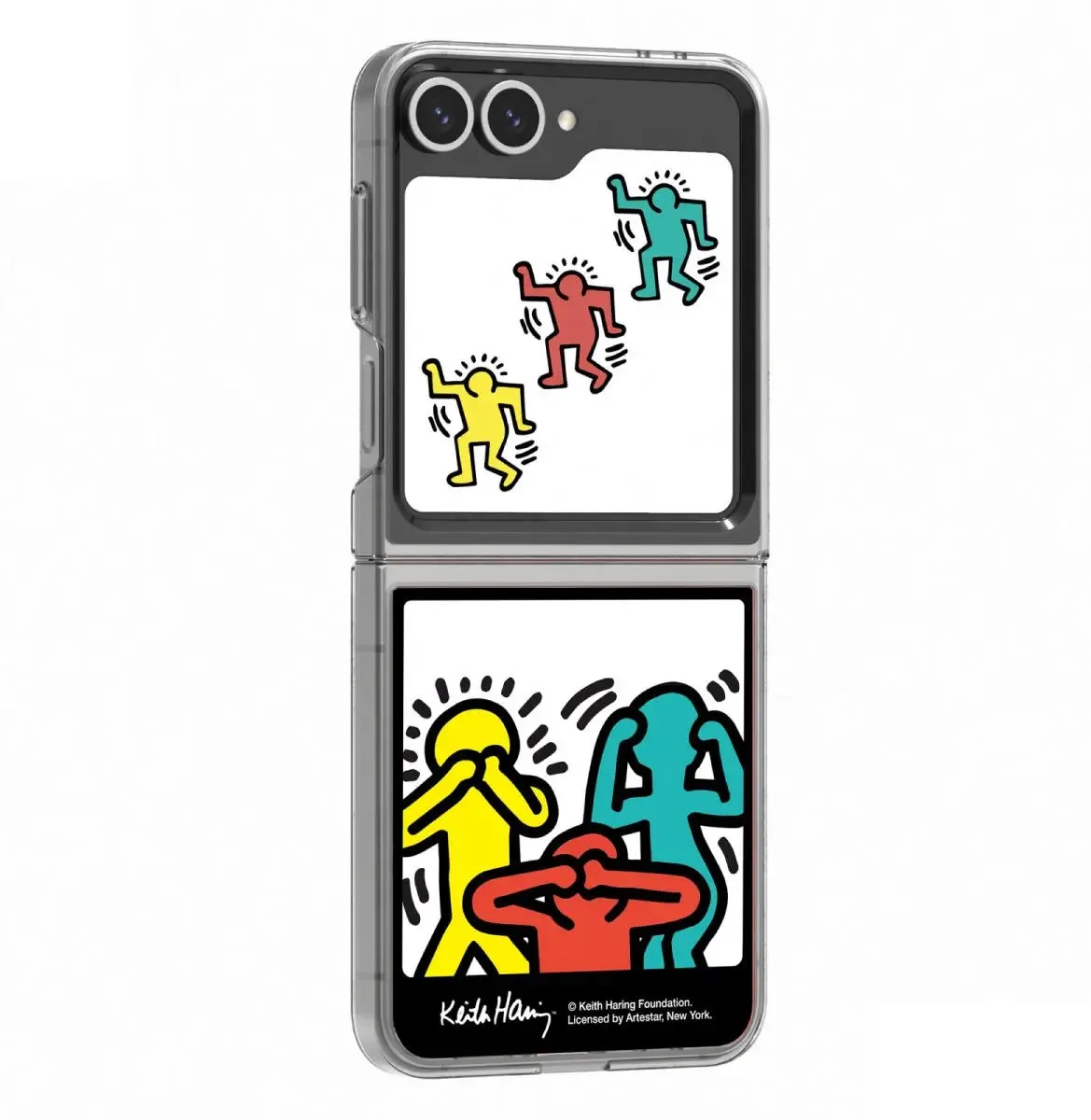 Samsung Galaxy Z Flip 6 FlipSuit Keith Haring - Geel