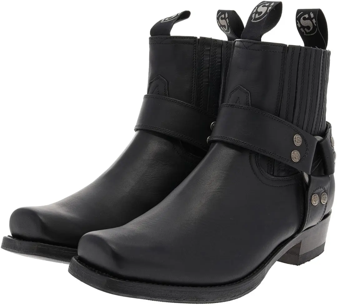 Sendra 8286 BLUES STRONG biker kuitlaars zwart