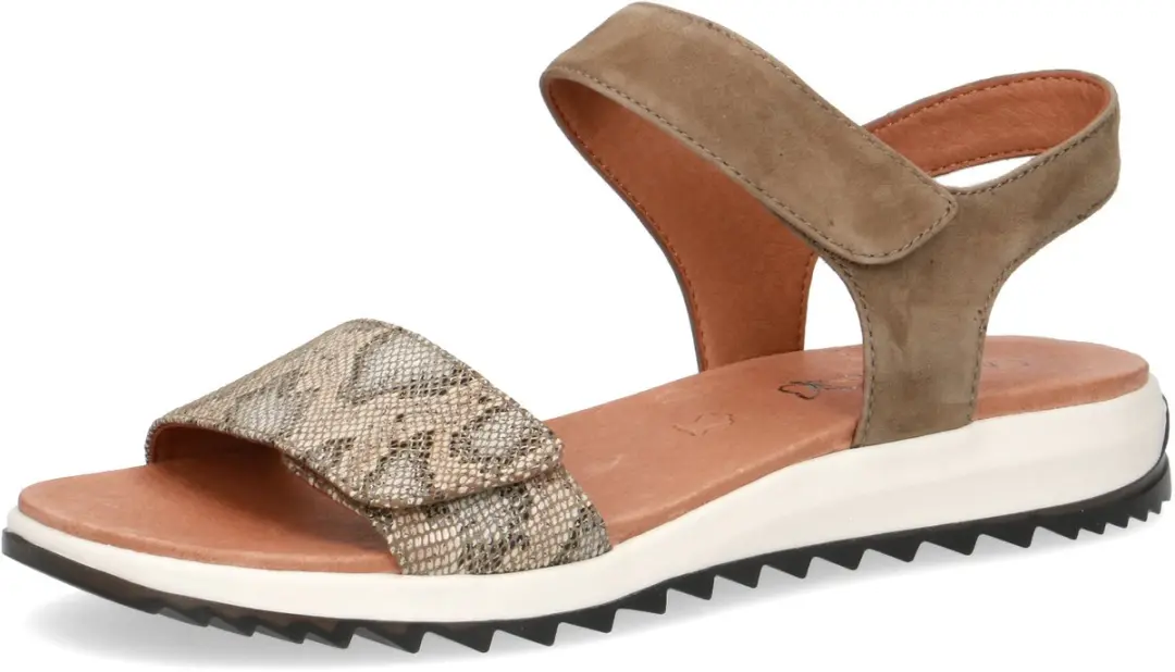 Caprice Damessandalen Olive maat 39