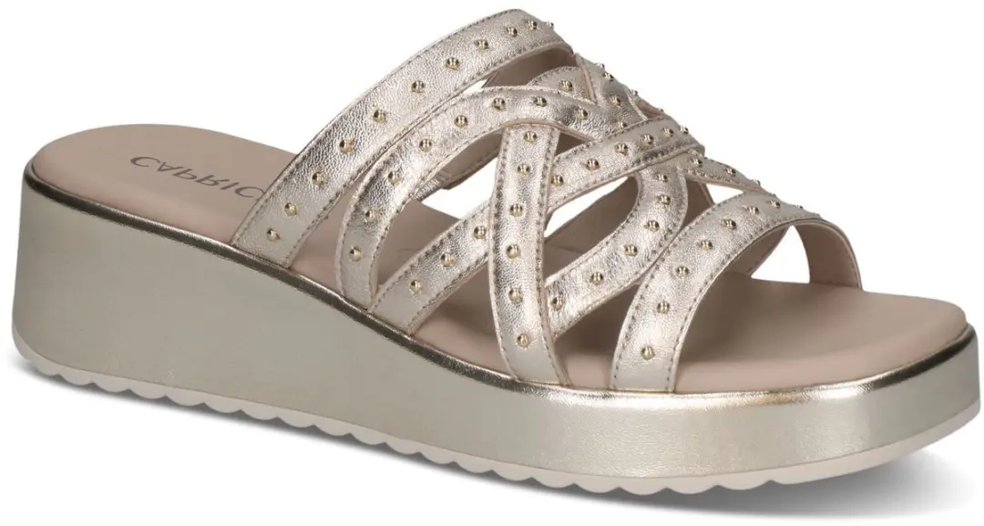 Caprice Dames Slipper 9-27200-46 978 G-breedte Maat: 39 EU