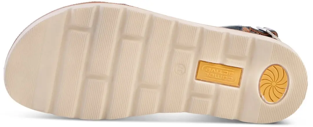 camel active Sandaal met leren voetbed