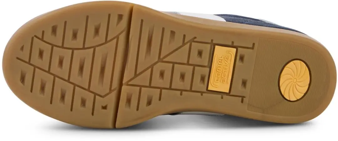 camel active Leren sneaker met flexibele zool