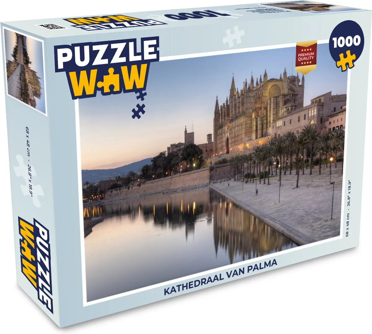 PuzzleWow Kathedraal van Palma Legpuzzel 1000 Stuks